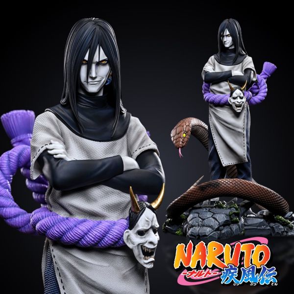【已截單/洽客服報價】【33CM】黑洞工作室 木葉三忍 大蛇丸 大蛇丸,GK,雕像,模型,玩具,公仔,模獸,魔獸,盒玩,新竹模型,新竹景點,火影忍者,naruto,海賊王,遊戲王,鬼滅之刃,精靈寶可夢,七龍珠,死神