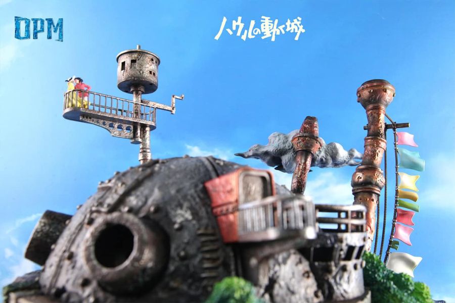 【海外代購】【68CM】OPM工作室 霍爾的移動城堡（飛行版） 霍爾,GK,雕像,模型,玩具,公仔,模獸,魔獸,盒玩,新竹模型,新竹景點,火影忍者,naruto,海賊王,遊戲王,鬼滅之刃,精靈寶可夢,七龍珠,死神