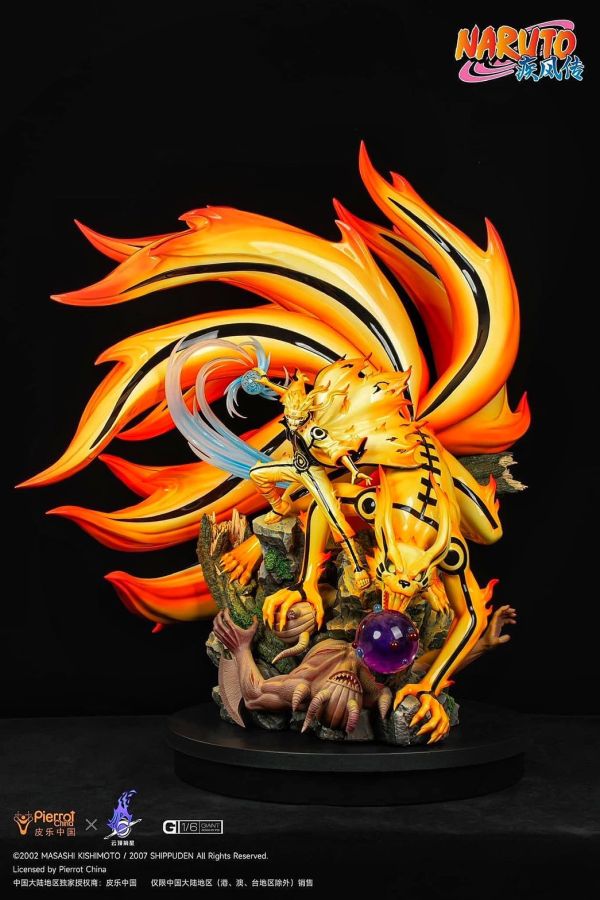 【已截單/洽客服報價】【85CM】雲頂摘星 正版授權 漩渦鳴人 九尾模式 