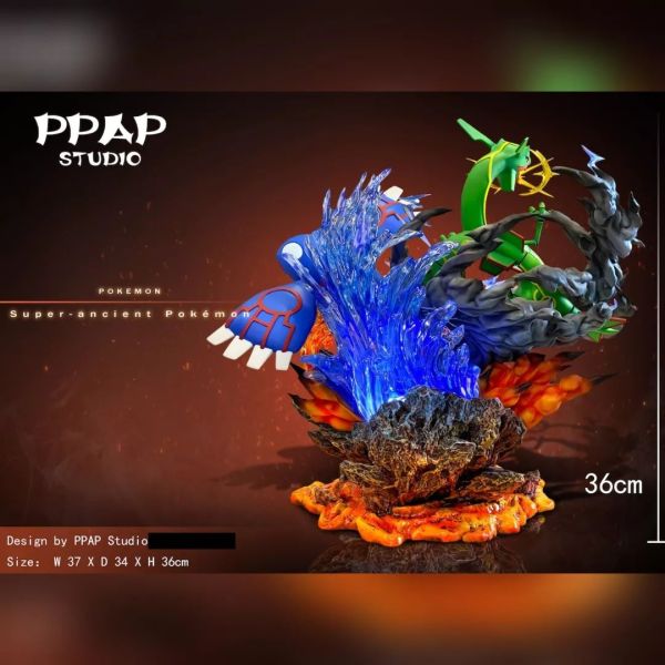 【海外代購】【36CM】PPAP工作室 寶可夢 海陸空 寶可夢,GK,雕像,模型,玩具,公仔,模獸,魔獸,盒玩,新竹模型,新竹景點,火影忍者,naruto,海賊王,遊戲王,鬼滅之刃,精靈寶可夢,七龍珠,死神