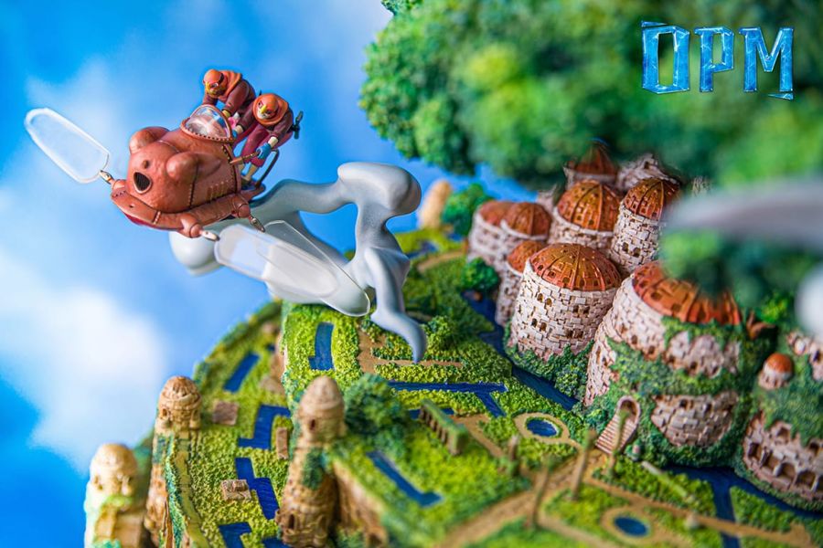 【海外代購】【53CM】OPM工作室 宮崎駿 天空之城 天空之城,GK,雕像,模型,玩具,公仔,模獸,魔獸,盒玩,新竹模型,新竹景點,火影忍者,naruto,海賊王,遊戲王,鬼滅之刃,精靈寶可夢,七龍珠,死神
