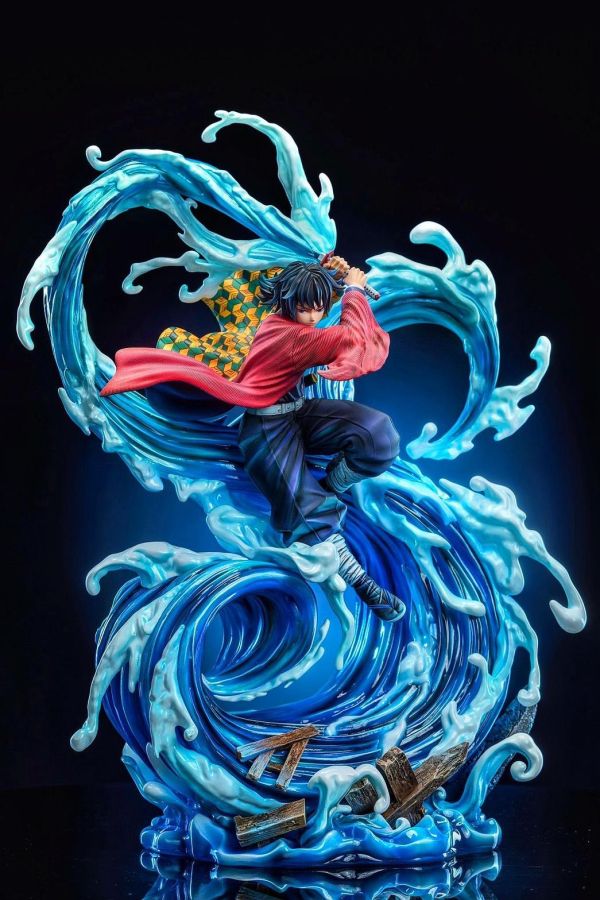 【預定】【46CM】Zone工作室 水柱 富岡義勇(雙頭雕) 