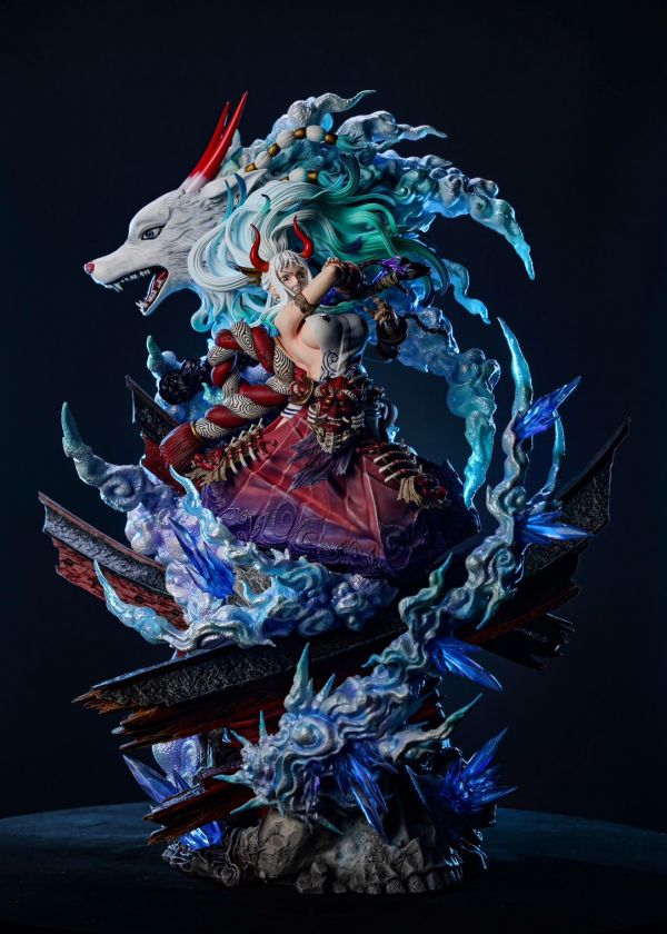 【海外代購】【55CM】作伴工作室 鬼姬大和 大和,GK,雕像,模型,玩具,公仔,模獸,魔獸,盒玩,新竹模型,新竹景點,火影忍者,naruto,海賊王,遊戲王,鬼滅之刃,精靈寶可夢,七龍珠,死神