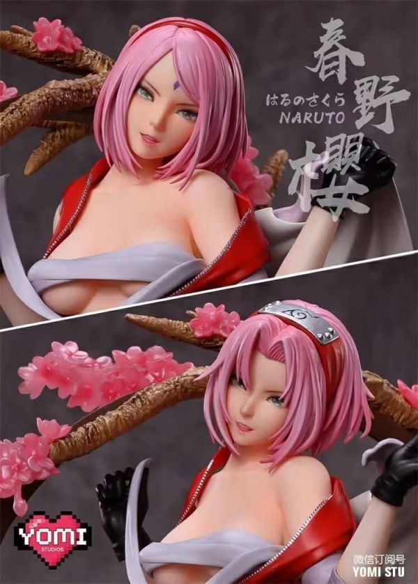 【已截單/洽客服】【33CM】YOMI優米 第四彈 小櫻 雙頭雕 小櫻,GK,雕像,模型,玩具,公仔,模獸,魔獸,盒玩,新竹模型,新竹景點,火影忍者,naruto,海賊王,遊戲王,鬼滅之刃,精靈寶可夢,七龍珠,死神