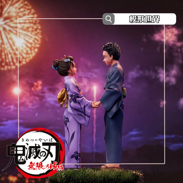 【預定】【33CM】WAWA工作室 狛戀 猗窩座&戀雪 