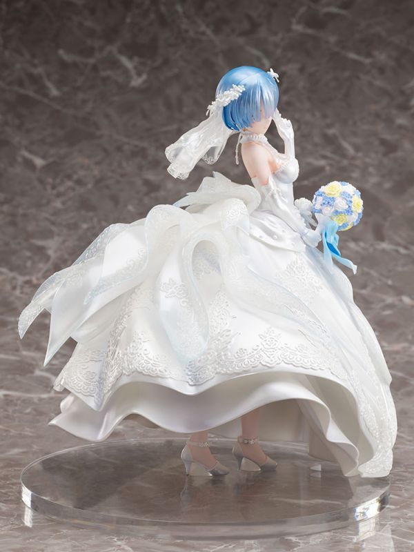 【海外代購】【23CM】F:NEX 從零開始的異世界生活 蕾姆 婚紗 蕾姆,GK,雕像,模型,玩具,公仔,模獸,魔獸,盒玩,新竹模型,新竹景點,火影忍者,naruto,海賊王,遊戲王,鬼滅之刃,精靈寶可夢,七龍珠,死神