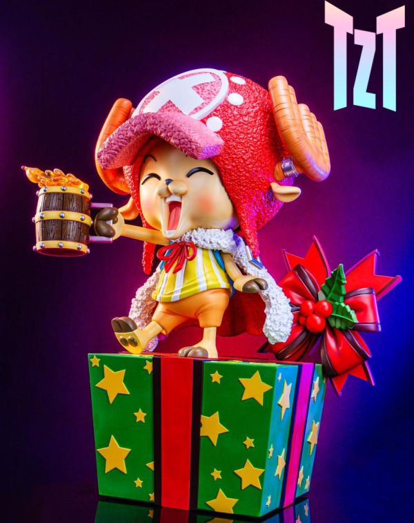 【海外代購】【16CM】TZT工作室 超大! 聖誕喬巴 喬巴,GK,雕像,模型,玩具,公仔,模獸,魔獸,盒玩,新竹模型,新竹景點,火影忍者,naruto,海賊王,遊戲王,鬼滅之刃,精靈寶可夢,七龍珠,死神