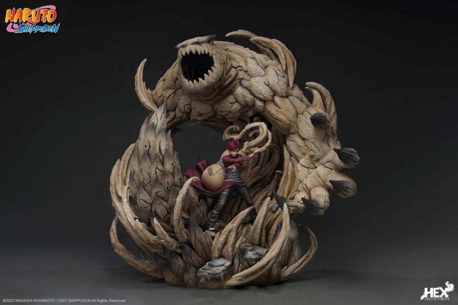 【海外代購】【62CM】HEX 正版授權  砂瀑我愛羅 我愛羅,GK,雕像,模型,玩具,公仔,模獸,魔獸,盒玩,新竹模型,新竹景點,火影忍者,naruto,海賊王,遊戲王,鬼滅之刃,精靈寶可夢,七龍珠,死神