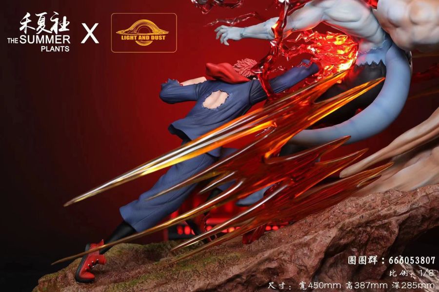 【預定】【45CM】光塵工作室 暴怒黑閃 虎杖VS真人 虎杖,GK,雕像,模型,玩具,公仔,模獸,新竹模型,新竹景點,火影忍者,咒術迴戰,海賊王,遊戲王,鬼滅之刃,精靈寶可夢,七龍珠,死神