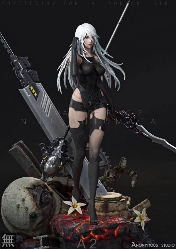 【海外代購】【58CM】無名 尼爾機械紀元 A2(裸體） 裸體,GK,雕像,模型,玩具,公仔,模獸,魔獸,盒玩,新竹模型,新竹景點,火影忍者,naruto,海賊王,遊戲王,鬼滅之刃,精靈寶可夢,七龍珠,死神