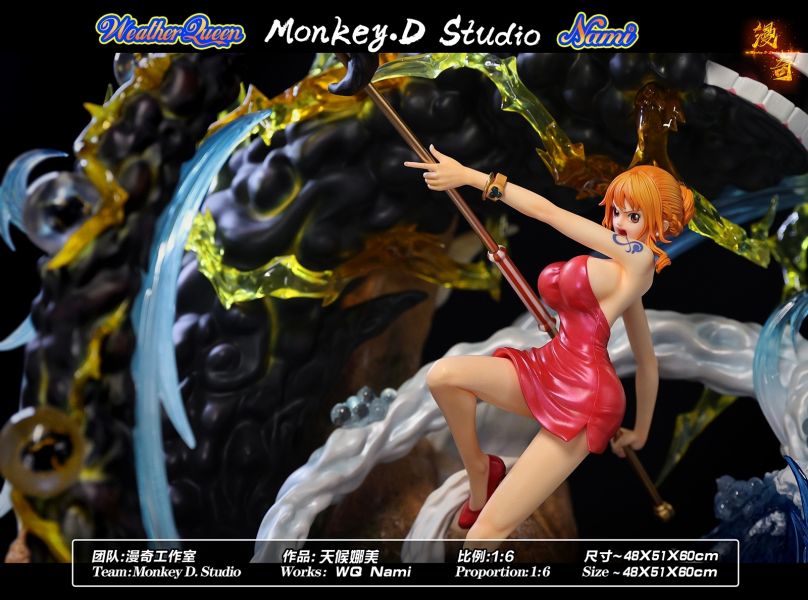 【海外代購】【60CM】漫奇工作室 天候娜美 娜美,GK,雕像,模型,玩具,公仔,模獸,魔獸,盒玩,新竹模型,新竹景點,火影忍者,naruto,海賊王,遊戲王,鬼滅之刃,精靈寶可夢,七龍珠,死神