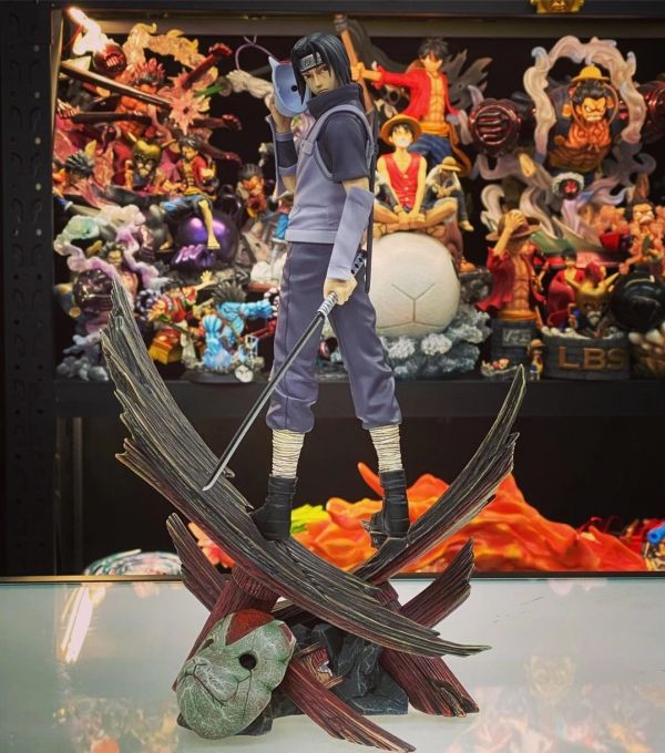 【海外代購】【36CM】幕後 暗部共鳴系列 宇智波鼬 宇智波鼬,GK,雕像,模型,玩具,公仔,模獸,魔獸,盒玩,新竹模型,新竹景點,火影忍者,naruto,海賊王,遊戲王,鬼滅之刃,精靈寶可夢,七龍珠,死神