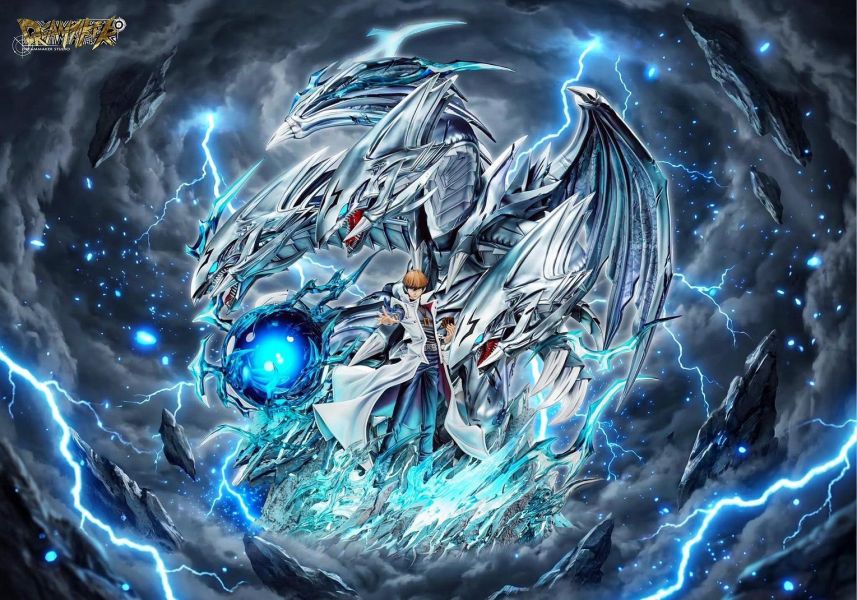 【預定】【60CM】DMS工作室 遊戲王 海馬&青眼究極龍 