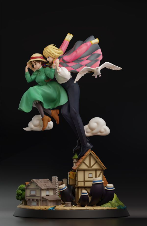 【預定】【37CM】潮社工作室 霍爾的移動城堡 霍爾,GK,雕像,模型,玩具,公仔,模獸,新竹模型,新竹景點,火影忍者,咒術迴戰,海賊王,遊戲王,鬼滅之刃,精靈寶可夢,七龍珠,死神
