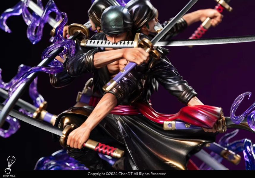 【已截單/洽客服】【36CM】Brain Hole工作室 九刀流 索隆 索隆,GK,雕像,模型,玩具,公仔,模獸,新竹模型,新竹景點,火影忍者,咒術迴戰,海賊王,遊戲王,鬼滅之刃,精靈寶可夢,七龍珠,死神