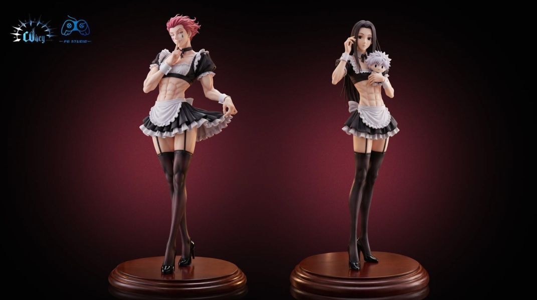【預定】【32CM】PG工作室 女僕西索&伊爾迷&團長 