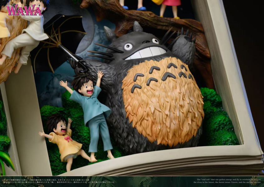 【預定】【50CM】WAWA工作室 宮崎駿 龍貓書本 