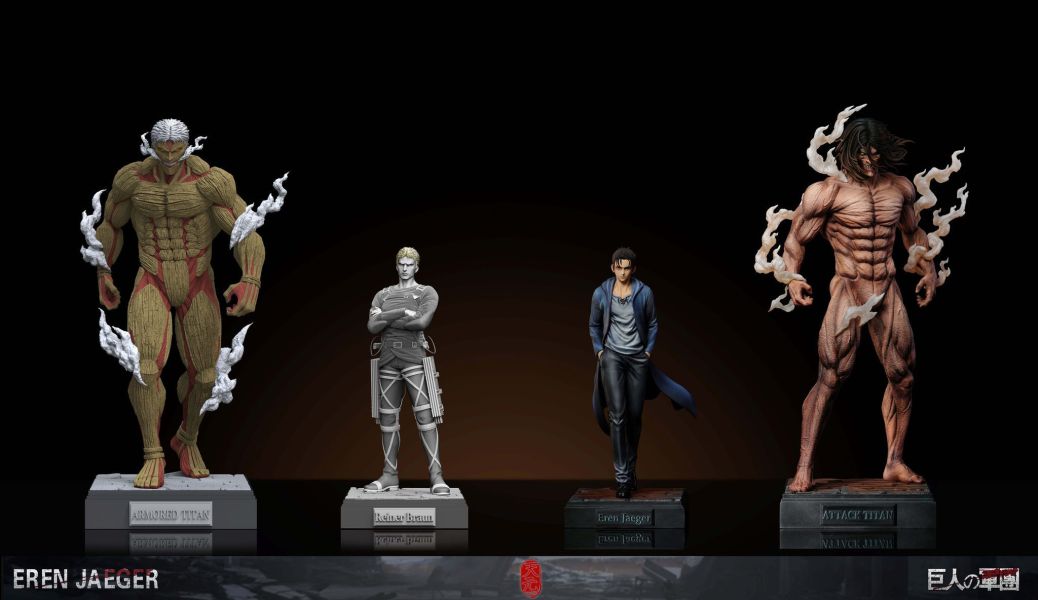 【預定】【46CM】天元工作室 進擊的巨人 艾倫 