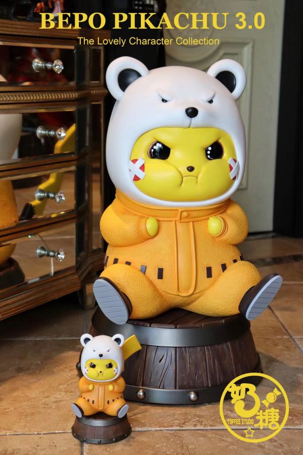 【已截單/洽客服報價】【61CM】奶糖工作室 貝波皮卡丘3.0 皮卡丘,GK,雕像,模型,玩具,公仔,模獸,魔獸,盒玩,新竹模型,新竹景點,火影忍者,naruto,海賊王,遊戲王,鬼滅之刃,精靈寶可夢,七龍珠,死神