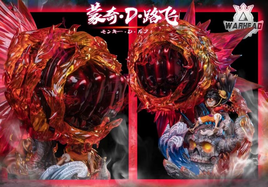 【海外代購】【38CM】WH工作室 業火魯夫 魯夫,GK,雕像,模型,玩具,公仔,模獸,魔獸,盒玩,新竹模型,新竹景點,火影忍者,naruto,海賊王,遊戲王,鬼滅之刃,精靈寶可夢,七龍珠,死神