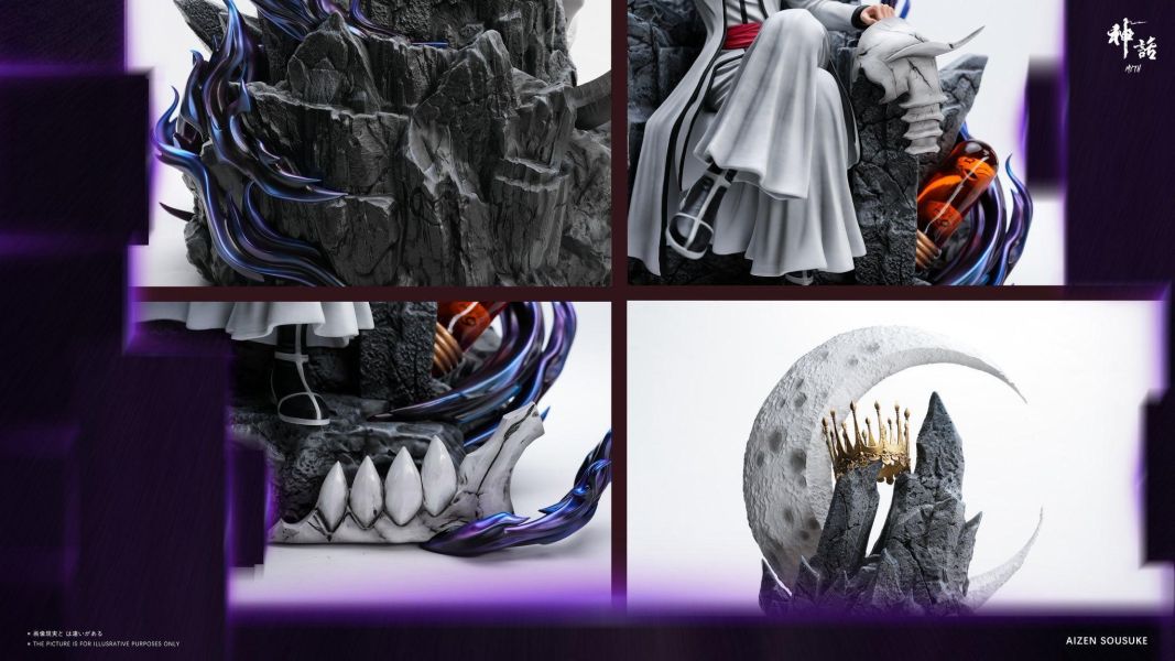 【預定】【49CM】神話工作室 王座藍染 