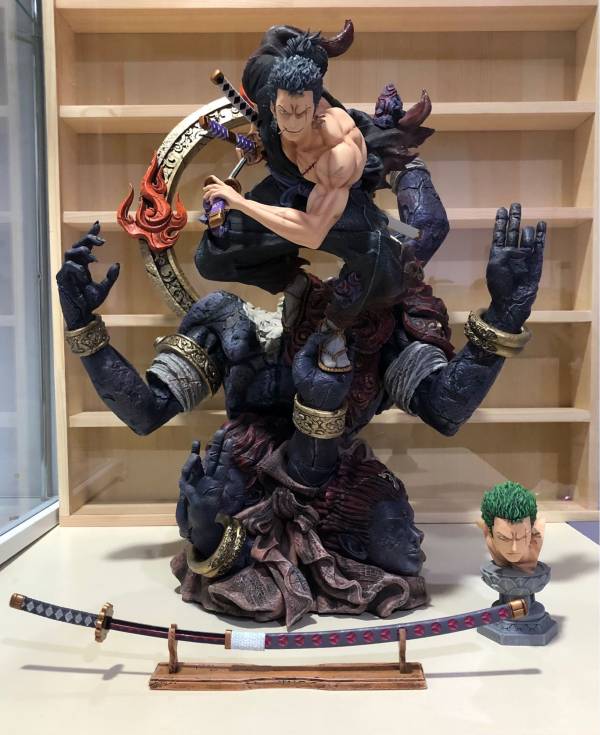 【海外代購】【52CM】作伴工作室 浪人索隆 浪人索隆,GK,雕像,模型,玩具,公仔,模獸,魔獸,盒玩,新竹景點,火影忍者,naruto,海賊王,遊戲王,鬼滅之刃,精靈寶可夢,七龍珠,死神