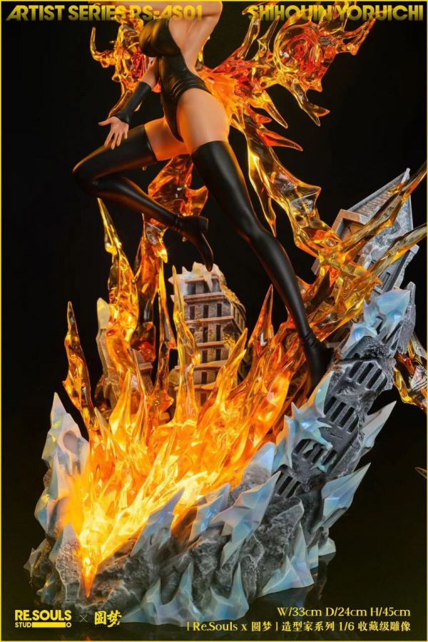 【海外代購】【45CM】圓夢工作室 夜一 雷神戰形 夜一,GK,雕像,模型,玩具,公仔,模獸,魔獸,盒玩,新竹模型,新竹景點,火影忍者,naruto,海賊王,遊戲王,鬼滅之刃,精靈寶可夢,七龍珠,死神