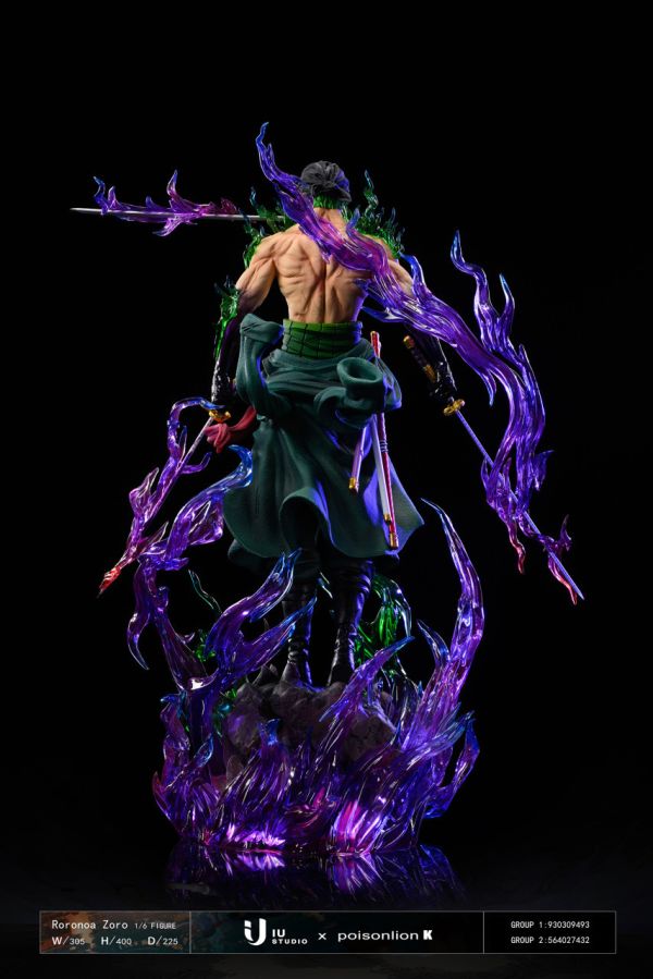 【已截單/洽客服報價】【40CM】IU工作室 索隆(贈雙型態) 索隆,GK,雕像,模型,玩具,公仔,模獸,魔獸,盒玩,新竹模型,新竹景點,火影忍者,naruto,海賊王,遊戲王,鬼滅之刃,精靈寶可夢,七龍珠,死神