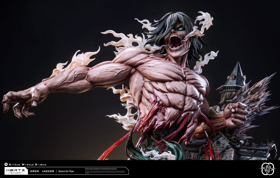 【已截單/洽客服報價】【73CM】Hertz工作室 進擊的巨人 艾倫 