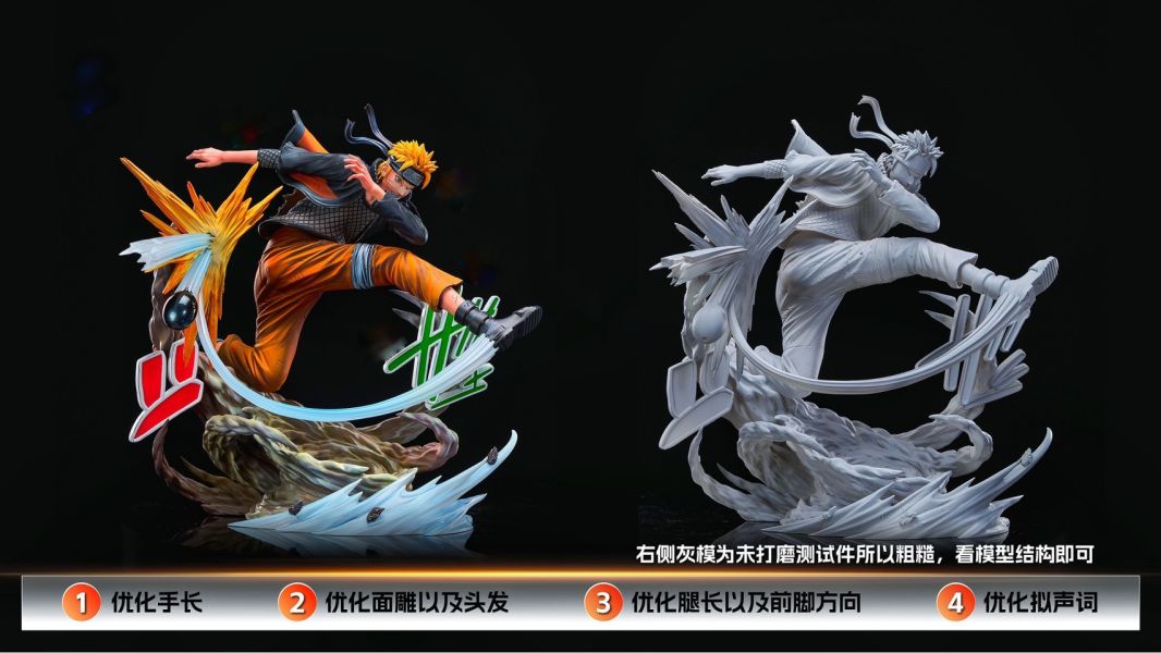 【預定】【31CM】超模工作室 鳴人救場 