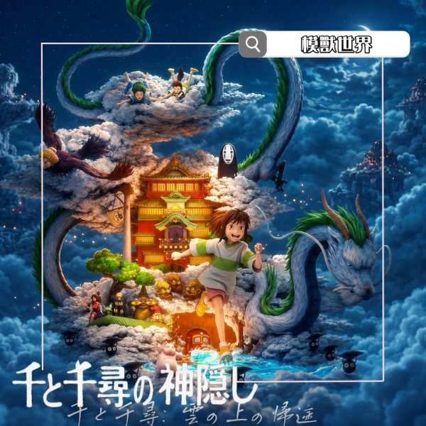 【預定】【60CM】Seven工作室 千與千尋 雲上歸途 