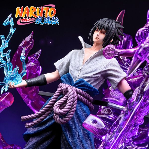 【海外代購】【38CM】C4工作室 佐助(雙頭雕) 佐助,GK,雕像,模型,玩具,公仔,模獸,魔獸,盒玩,新竹模型,新竹景點,火影忍者,naruto,海賊王,遊戲王,鬼滅之刃,精靈寶可夢,七龍珠,死神