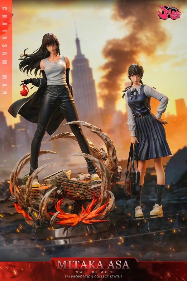 【預定】【41CM】Modomodo工作室 戰爭惡魔 三鷹朝+三鷹夜 