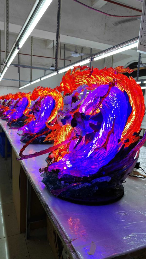 【海外代購】【66CM】漫奇工作室 紅髮傑克 尼卡魯夫 魯夫,GK,雕像,模型,玩具,公仔,模獸,魔獸,盒玩,新竹模型,新竹景點,火影忍者,naruto,海賊王,遊戲王,鬼滅之刃,精靈寶可夢,七龍珠,死神