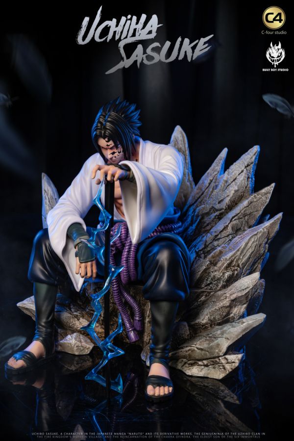 【海外代購】【20CM】C4工作室 坐姿佐助 佐助,GK,雕像,模型,玩具,公仔,模獸,魔獸,盒玩,新竹模型,新竹景點,火影忍者,naruto,海賊王,遊戲王,鬼滅之刃,精靈寶可夢,七龍珠,死神