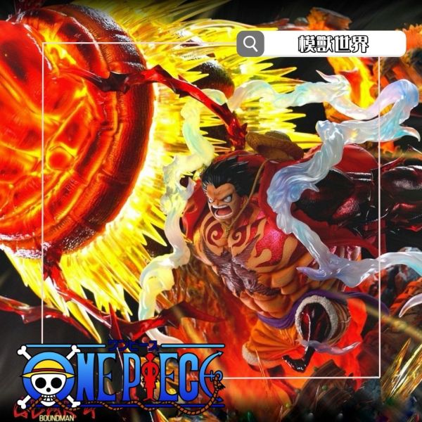 【海外代購】【41CM】漫奇工作室 四檔 彈跳人魯夫 魯夫,GK,雕像,模型,玩具,公仔,模獸,新竹模型,新竹景點,火影忍者,咒術迴戰,海賊王,遊戲王,鬼滅之刃,精靈寶可夢,七龍珠,死神