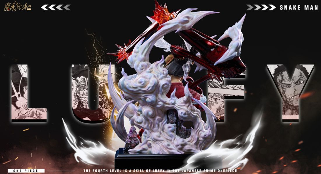 【已截單/洽客服】【30CM】魔我帳本工作室 蛇人魯夫 魯夫,GK,雕像,模型,玩具,公仔,模獸,新竹模型,新竹景點,火影忍者,咒術迴戰,海賊王,遊戲王,鬼滅之刃,精靈寶可夢,七龍珠,死神