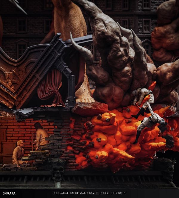 【預定】【70CM】力量工作室 進擊的巨人 “宣戰” 