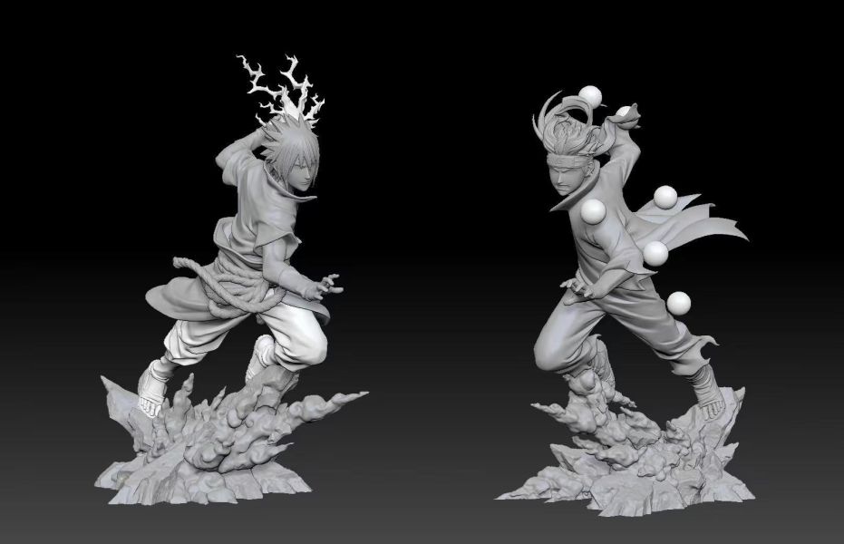 【預定】【1/6比例】GAP工作室 六道佐助 六道鳴人 