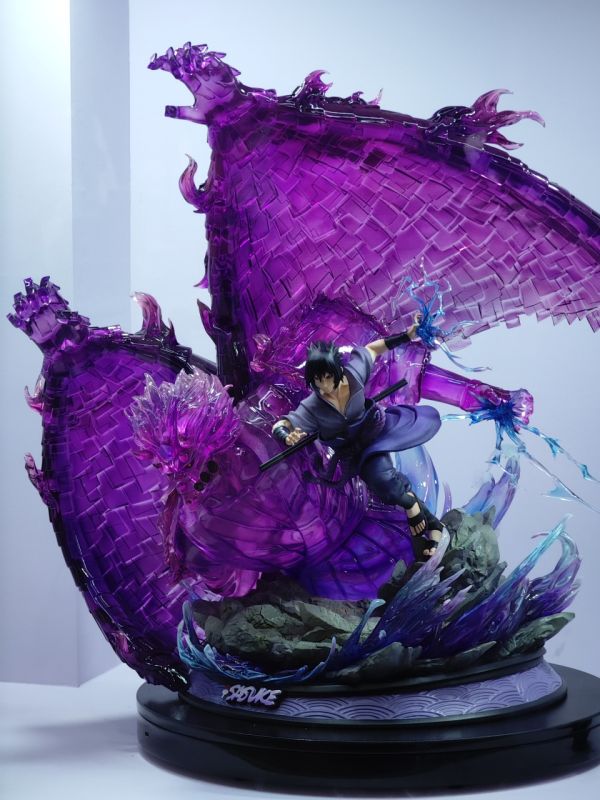 【海外代購】【53CM】都愛漫 正版授權 火影忍者 宇智波佐助 輪迴眼 佐助,GK,雕像,模型,玩具,公仔,模獸,魔獸,盒玩,新竹模型,新竹景點,火影忍者,naruto,海賊王,遊戲王,鬼滅之刃,精靈寶可夢,七龍珠,死神