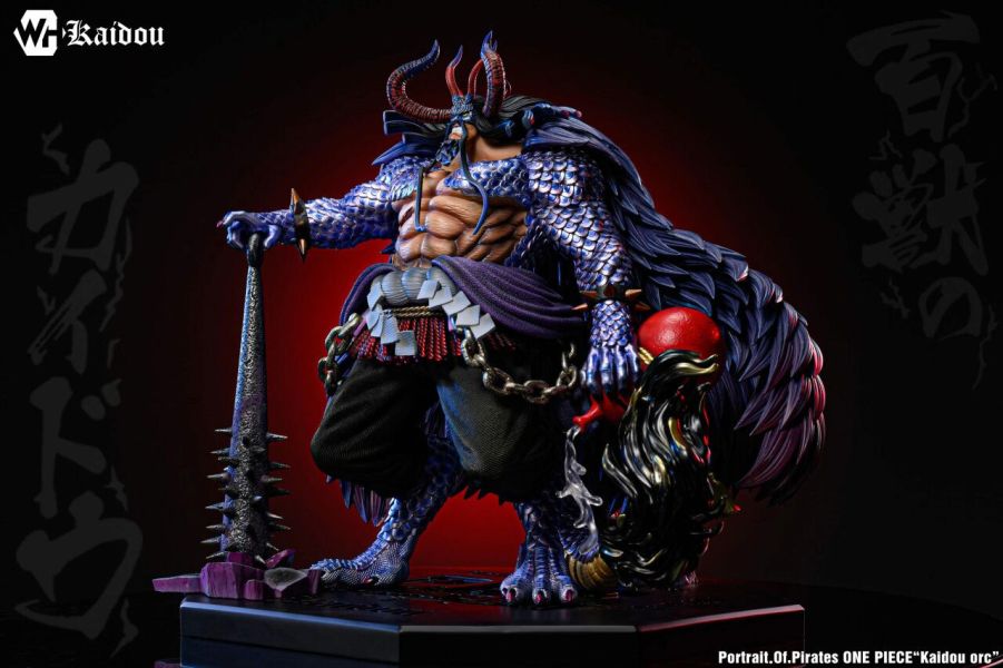【已截單/洽客服報價】【38CM】WH工作室 四皇 人獸凱多2.0 凱多,GK,雕像,模型,玩具,公仔,模獸,新竹模型,新竹景點,火影忍者,咒術迴戰,海賊王,遊戲王,鬼滅之刃,精靈寶可夢,七龍珠,死神