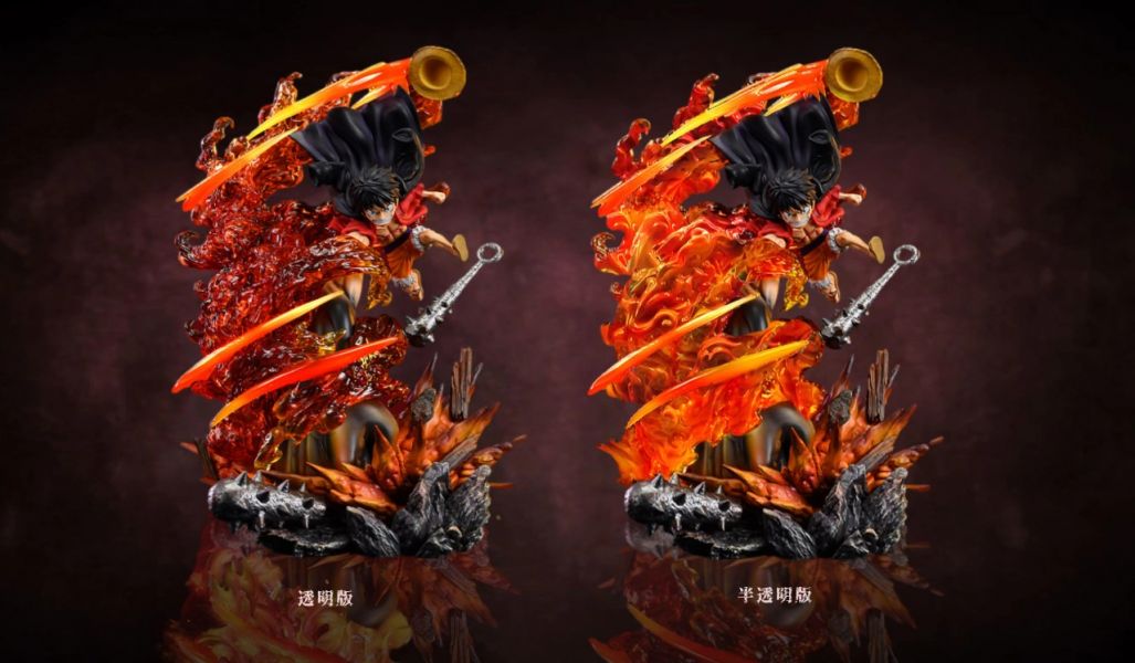 【海外代購】【25CM】XS工作室 業火魯夫 魯夫,GK,雕像,模型,玩具,公仔,模獸,魔獸,盒玩,新竹模型,新竹景點,火影忍者,naruto,海賊王,遊戲王,鬼滅之刃,精靈寶可夢,七龍珠,死神