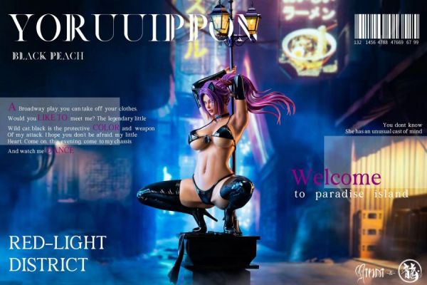 【海外代購】【48CM】龍 MIHAI 紅燈區 黑貓夜一&白貓申鶴&紫貓雷電 紅燈區,GK,雕像,模型,玩具,公仔,模獸,魔獸,盒玩,新竹模型,新竹景點,火影忍者,naruto,海賊王,遊戲王,鬼滅之刃,精靈寶可夢,七龍珠,死神