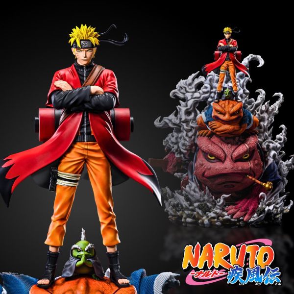 【海外代購】【59CM】巨浪工作室 仙人鳴人登場 鳴人,GK,雕像,模型,玩具,公仔,模獸,魔獸,盒玩,新竹模型,新竹景點,火影忍者,naruto,海賊王,遊戲王,鬼滅之刃,精靈寶可夢,七龍珠,死神