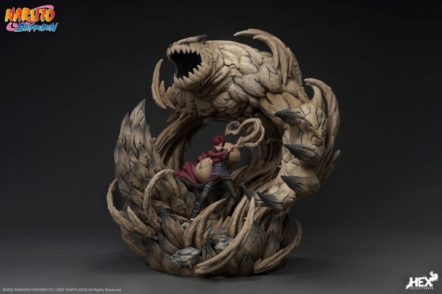 【海外代購】【62CM】HEX 正版授權  砂瀑我愛羅 我愛羅,GK,雕像,模型,玩具,公仔,模獸,魔獸,盒玩,新竹模型,新竹景點,火影忍者,naruto,海賊王,遊戲王,鬼滅之刃,精靈寶可夢,七龍珠,死神