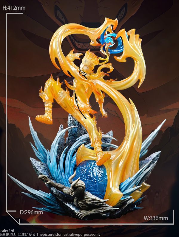 【預定】【42CM】DIVINE DOMAIN工作室 鳴人九尾模式 