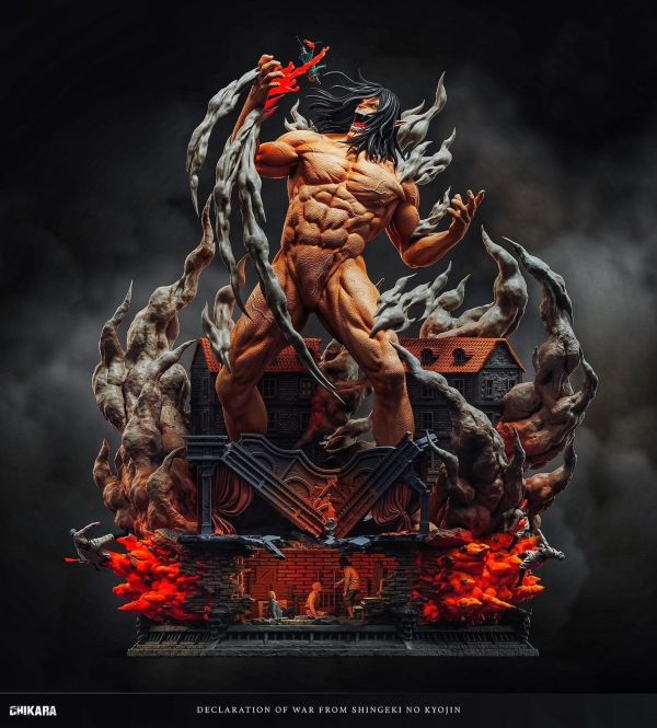 【預定】【70CM】力量工作室 進擊的巨人 “宣戰” 