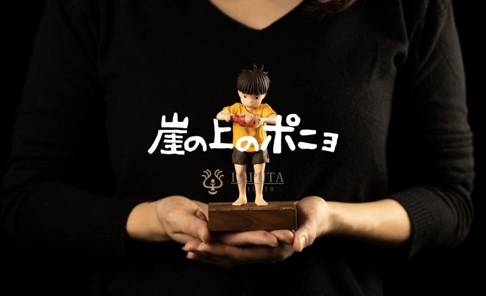 【海外代購】【15CM】LAPUTA工作室 宗介與小波妞 波妞,GK,雕像,模型,玩具,公仔,模獸,魔獸,盒玩,新竹模型,新竹景點,火影忍者,naruto,海賊王,遊戲王,鬼滅之刃,精靈寶可夢,七龍珠,死神