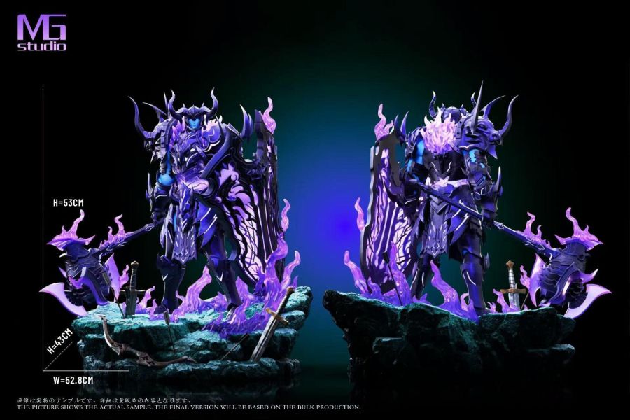 【預定】【53CM】MG工作室 我獨自升級 艾恩&冰熊王 坦克 