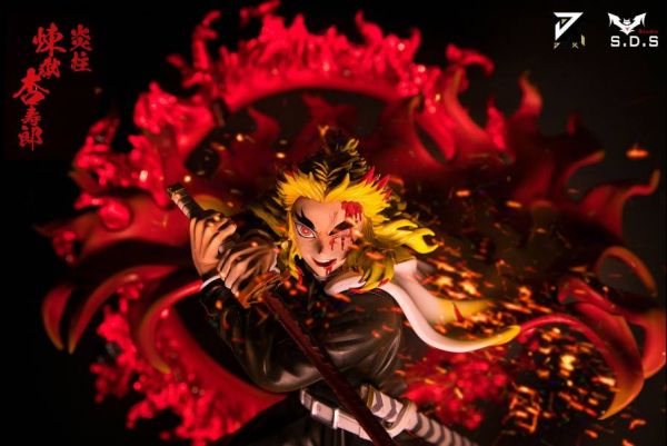 【海外代購】【42CM】SDS工作室 鬼滅之刃 炎柱 煉獄杏壽郎 炎柱,煉獄杏壽郎,GK,雕像,模型,玩具,公仔,模獸,魔獸,盒玩,新竹景點,火影忍者,naruto,海賊王,遊戲王,鬼滅之刃,精靈寶可夢,七龍珠,死神